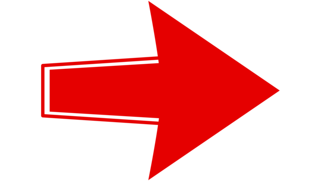 pngtree red arrow irregular triangle png image 4362203