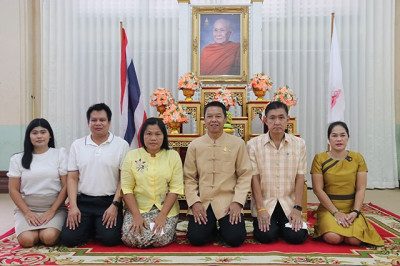 พิธีทำบุญตักบาตรถวายพระกุศล เนื่องในโอกาสงานฉลองพระชนมายุ 8 ... พารามิเตอร์รูปภาพ 1