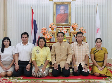 พิธีทำบุญตักบาตรถวายพระกุศล เนื่องในโอกาสงานฉลองพระชนมายุ 8 ... พารามิเตอร์รูปภาพ 3