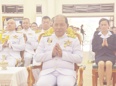 พิธีทำบุญตักบาตร ฟังพระธรรมเทศนา เนื่องในเทศกาลวันมาฆบูชา ... พารามิเตอร์รูปภาพ 3