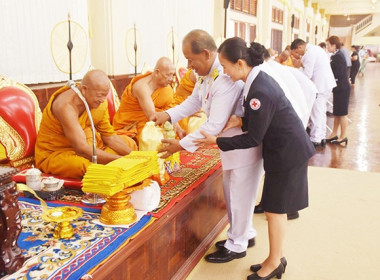 พิธีทำบุญตักบาตร ฟังพระธรรมเทศนา เนื่องในเทศกาลวันมาฆบูชา ... พารามิเตอร์รูปภาพ 10