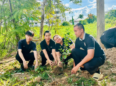 กิจกรรมปลูกต้นไม้ ภายใต้โครงการเสริมสร้างสมดุลชีวิตคนทำงาน ... พารามิเตอร์รูปภาพ 1
